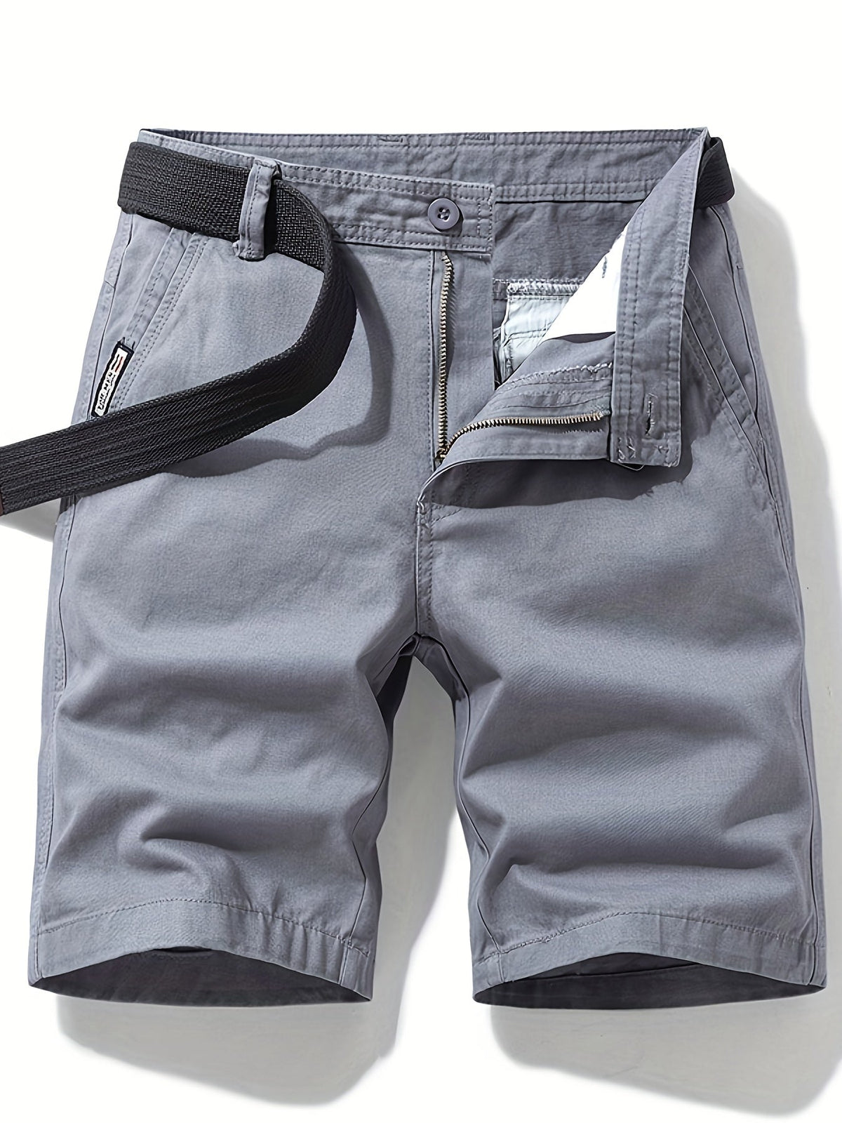 Short homme taille classique - Gris