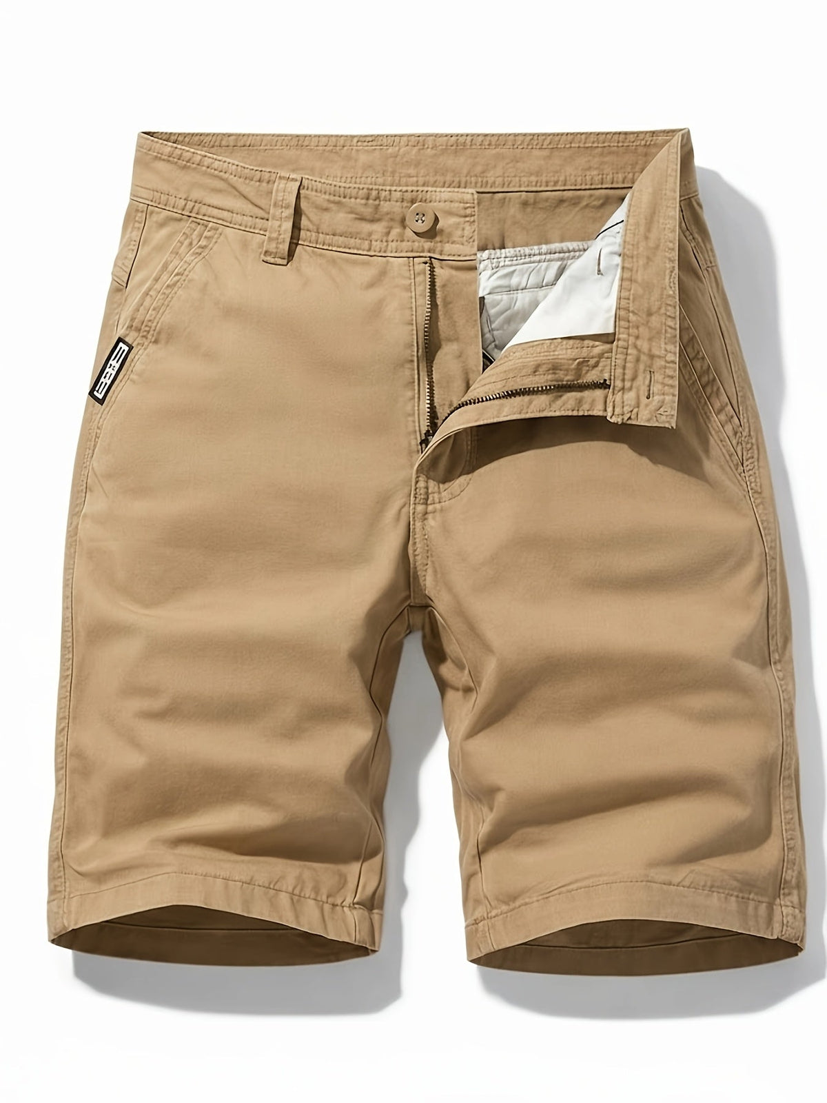 Short homme taille classique - Kaki