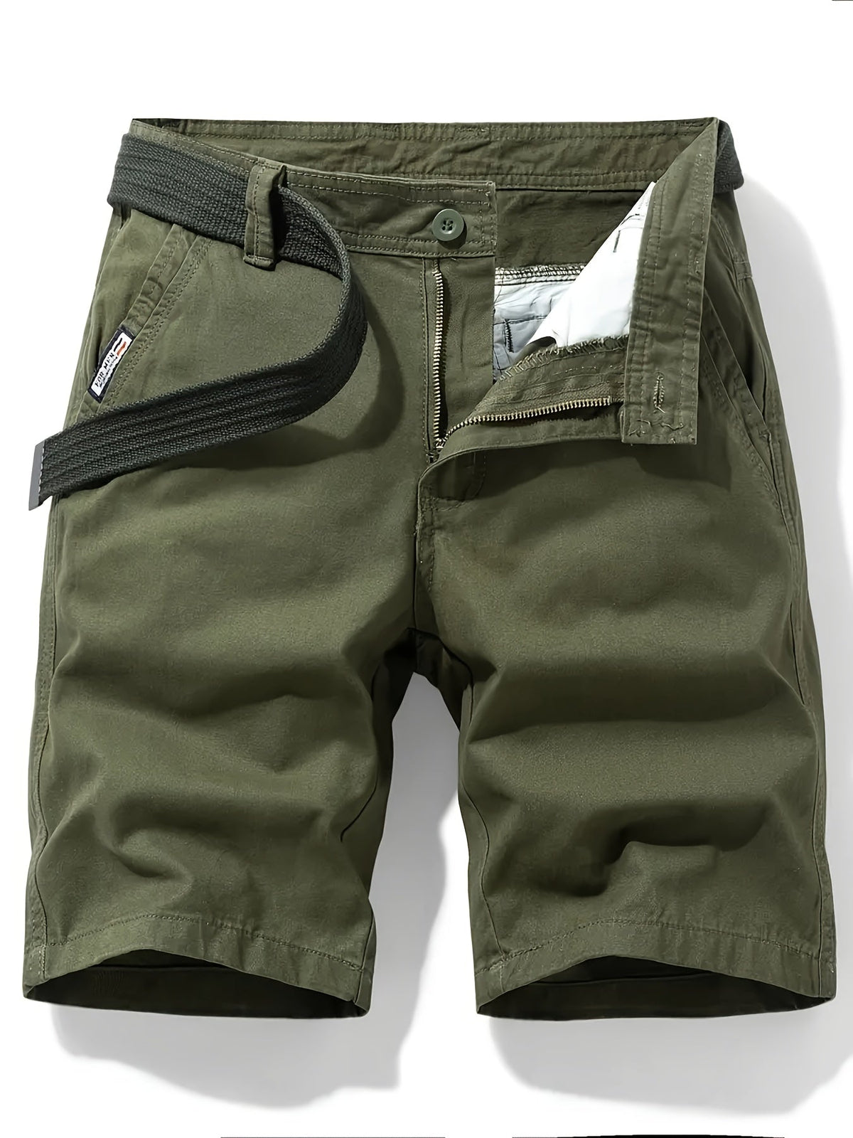 Short homme taille classique - Vert fonce
