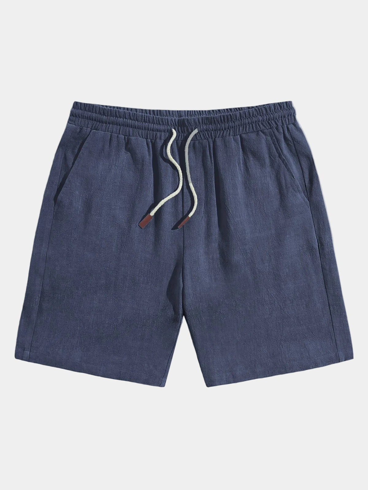 Short homme taille élastique - Bleu