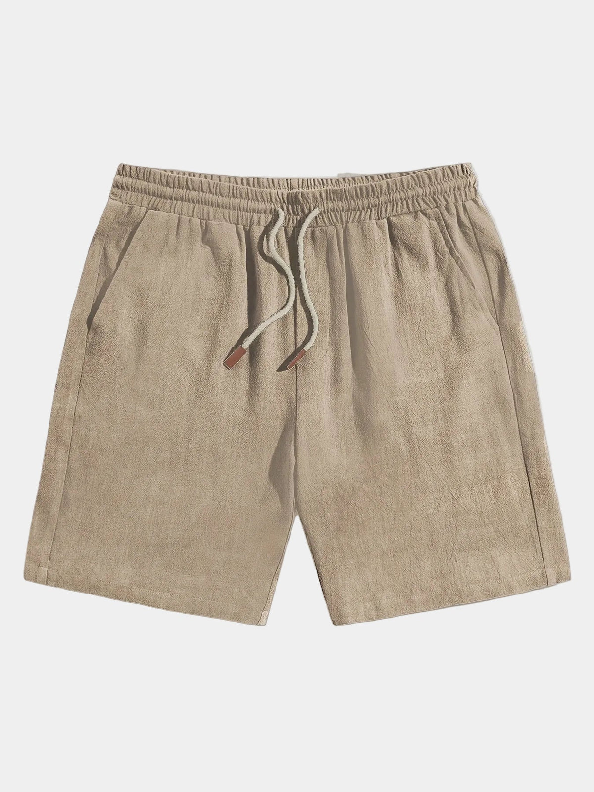 Short homme taille élastique - Kaki