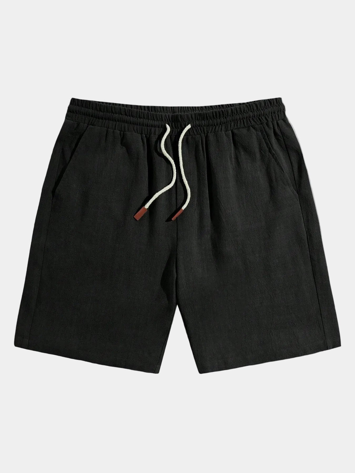 Short homme taille élastique - Noir