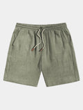 Short homme taille élastique - Vert