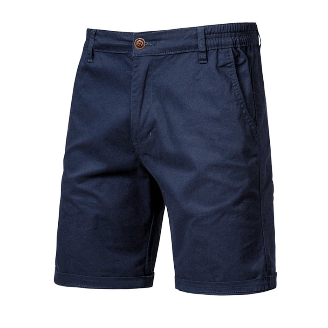 Shorts d'Été Élégants et Raffinés pour Hommes – Design Confortable Premium - Bleu Marine
