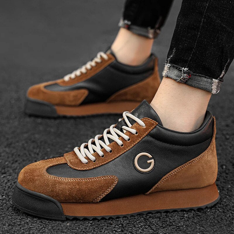Sneakers homme à lacets - image 4