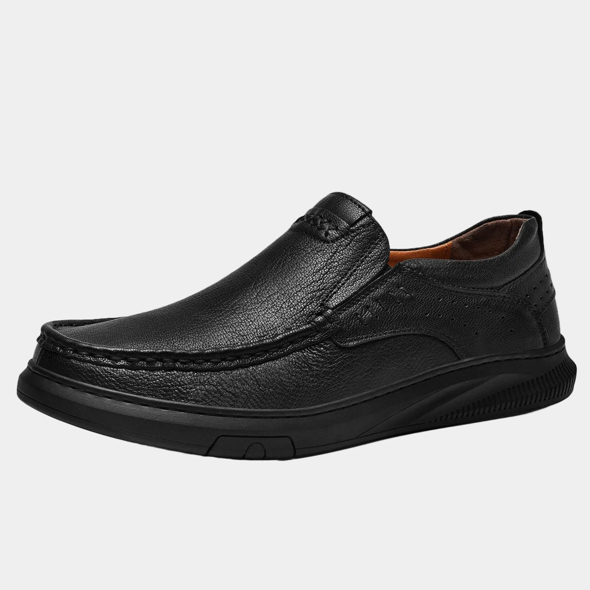 Souliers homme à enfiler - Noir