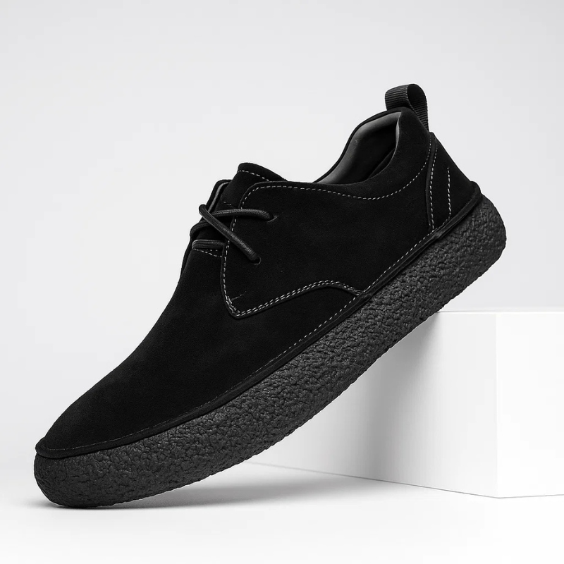 Souliers homme semelle épaisse - Noir