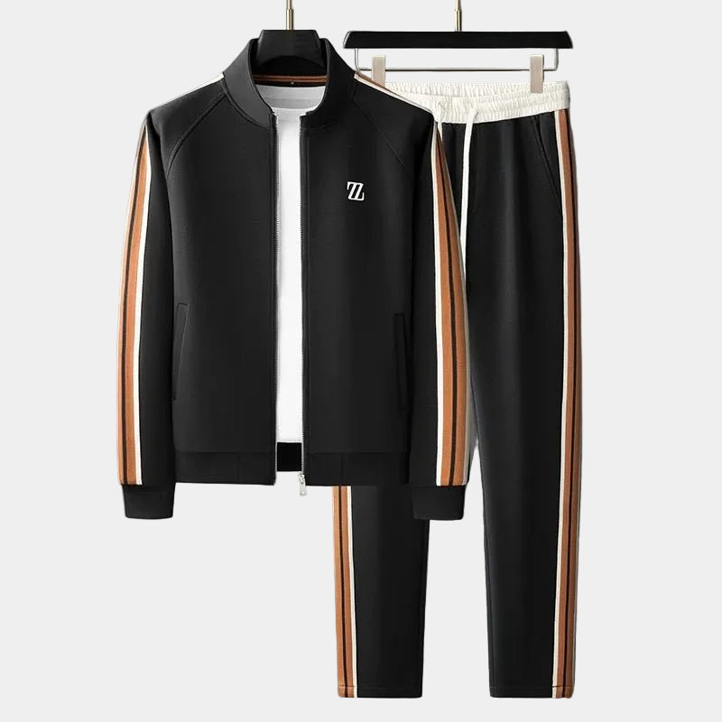 Survêtement homme zippé - Noir