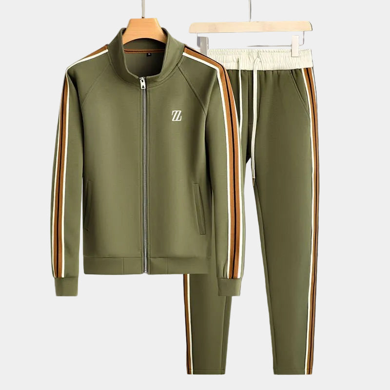 Survêtement homme zippé - Vert