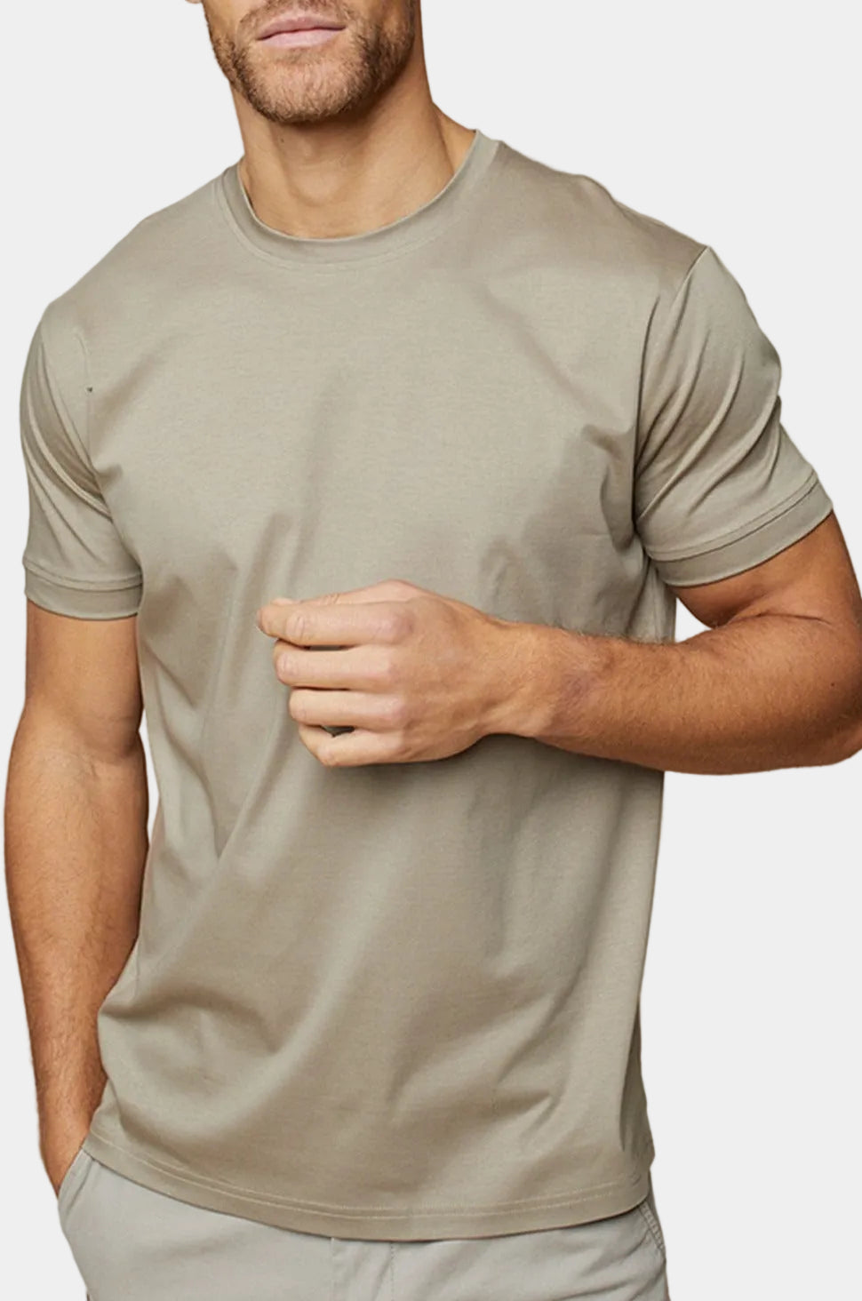 T-shirt homme col rond - image 1