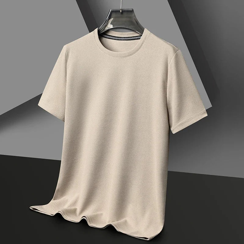 T-shirt homme texturé - Kaki