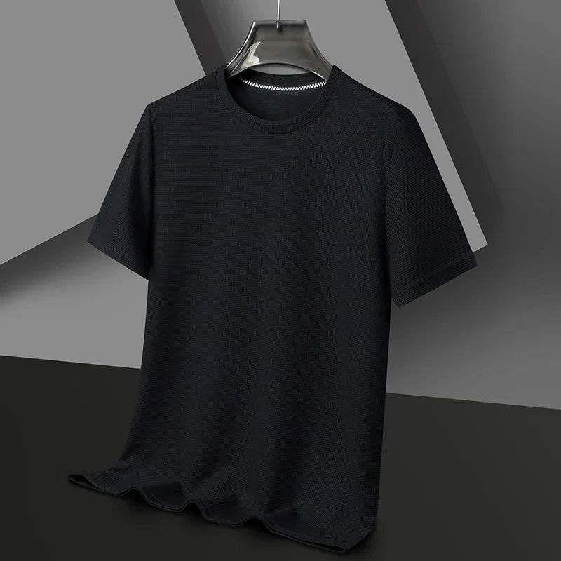T-shirt homme texturé - Noir