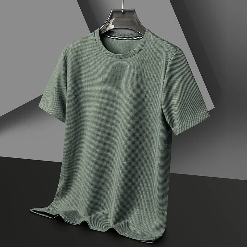 T-shirt homme texturé - Vert