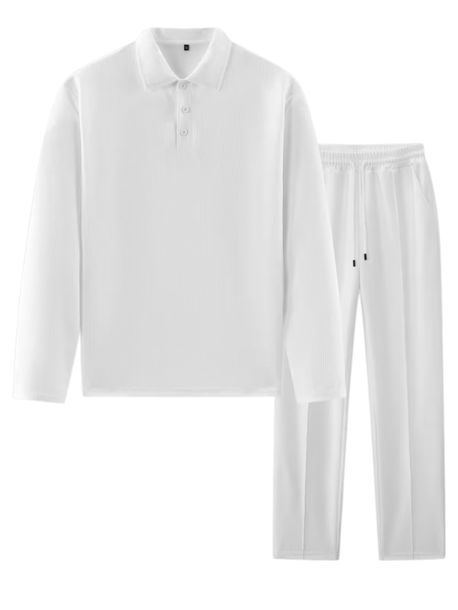 Texturé et Pantalons pour Hommes - Blanc