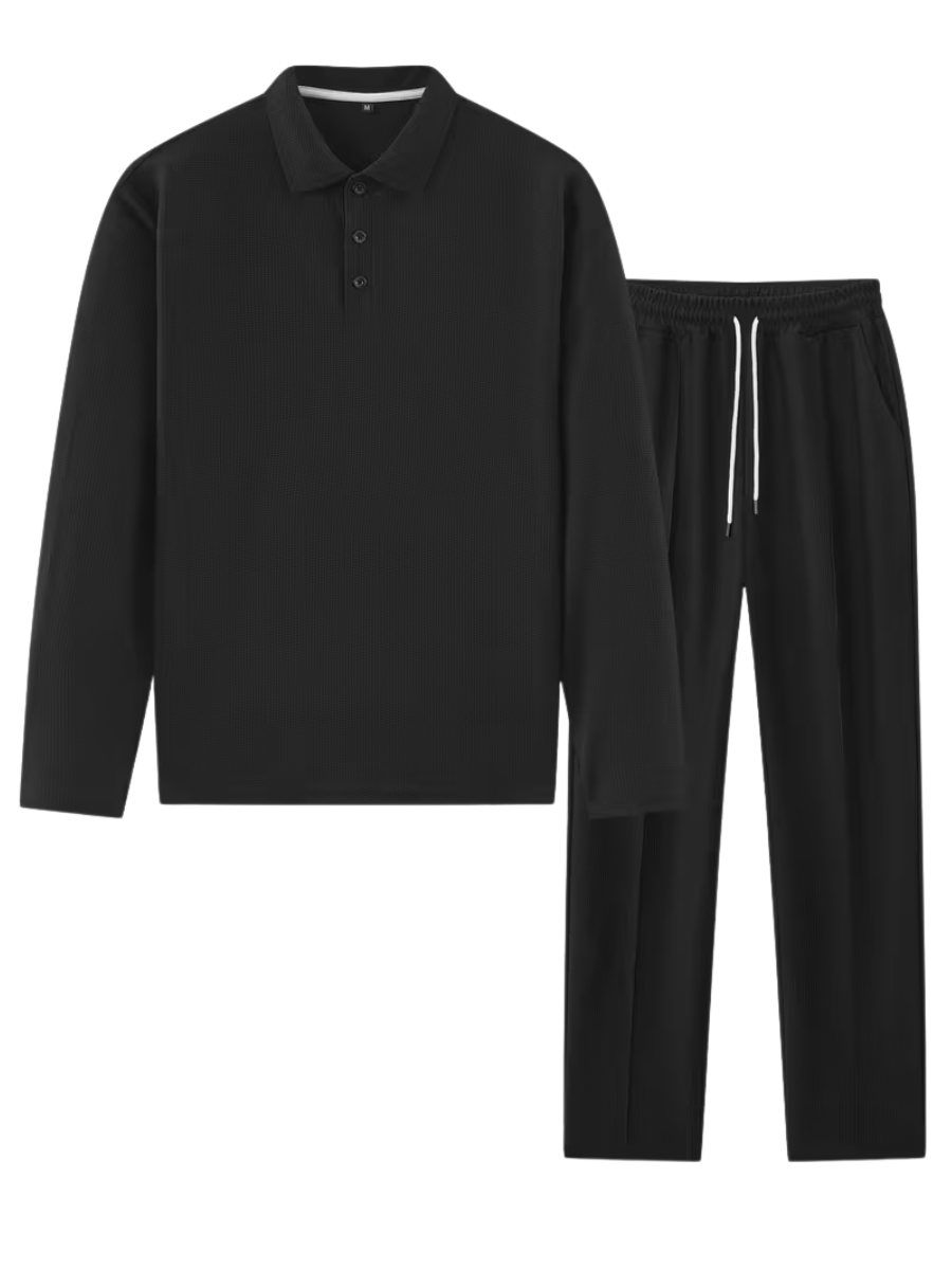 Texturé et Pantalons pour Hommes - Noir