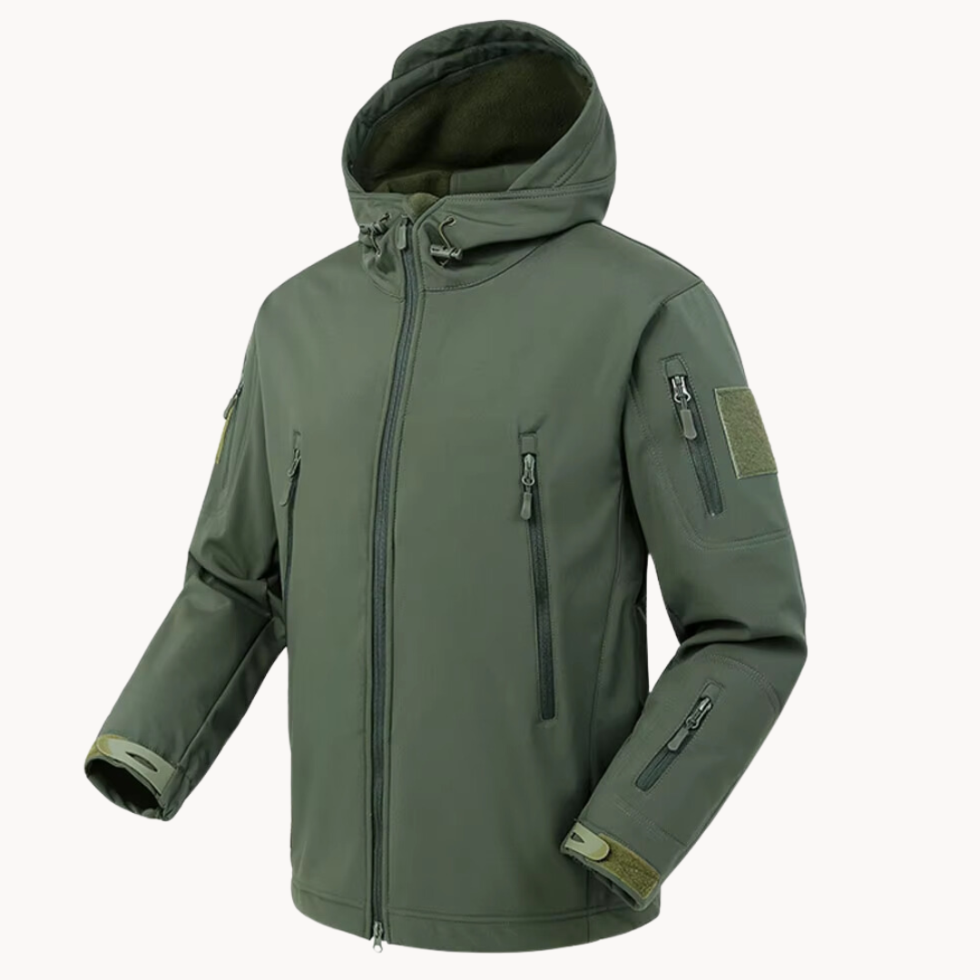 Veste à Capuche Étanche Ultralégère pour Homme –  Fermeture éclair Vêtements d'extérieur - image 2