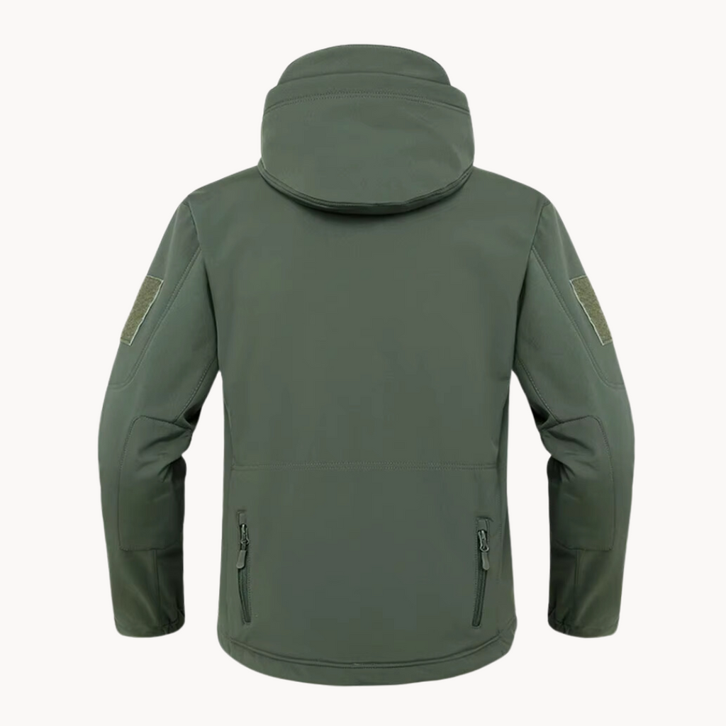 Veste à Capuche Étanche Ultralégère pour Homme –  Fermeture éclair Vêtements d'extérieur - image 3