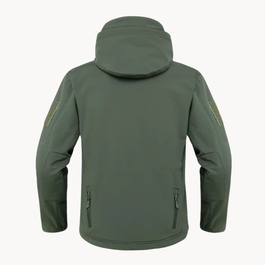 Veste à Capuche Étanche Ultralégère pour Homme –  Fermeture éclair Vêtements d'extérieur - image 3
