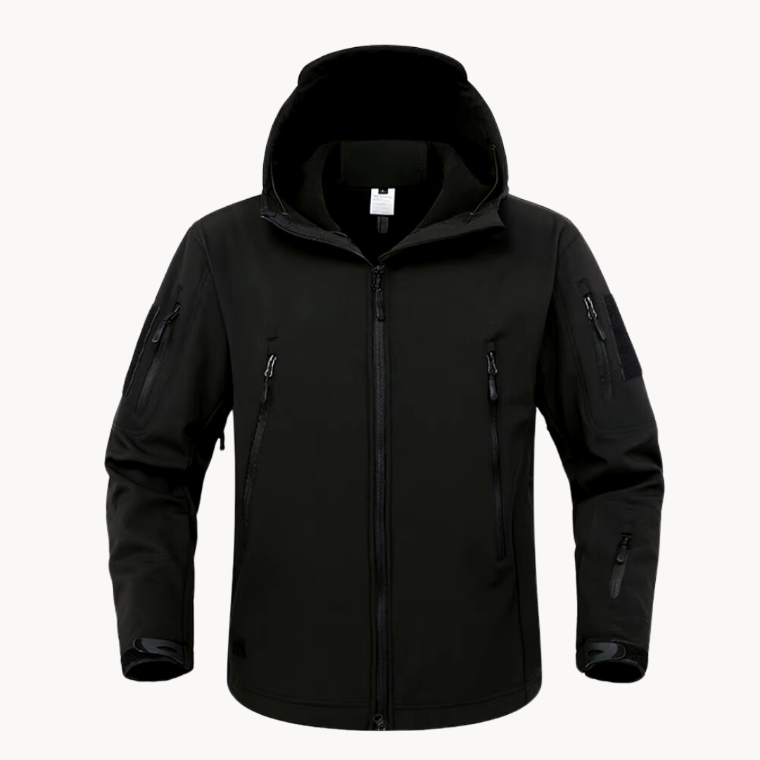 Veste à Capuche Étanche Ultralégère pour Homme –  Fermeture éclair Vêtements d'extérieur - image 4