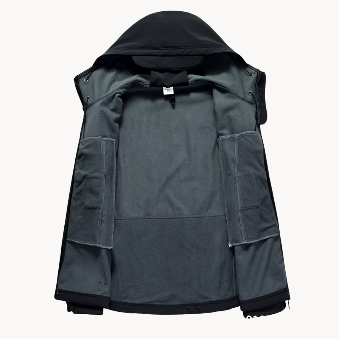 Veste à Capuche Étanche Ultralégère pour Homme –  Fermeture éclair Vêtements d'extérieur - image 10