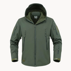 Veste à Capuche Étanche Ultralégère pour Homme –  Fermeture éclair Vêtements d'extérieur - Vert
