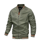 Veste Bomber Légère Décontractée Homme – Col Montant Stylé - image 12