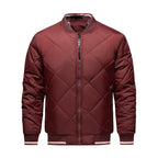 Veste Bomber Matelassée Géométrique pour Homme – Confort Élégant d’Extérieur - image 7