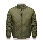 Veste Bomber Matelassée Géométrique pour Homme – Confort Élégant d’Extérieur - image 8