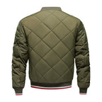 Veste Bomber Matelassée Géométrique pour Homme – Confort Élégant d’Extérieur - image 9