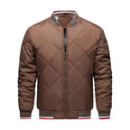 Veste Bomber Matelassée Géométrique pour Homme – Confort Élégant d’Extérieur - image 11