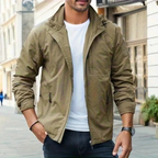 Veste Cargo Homme | Légère pour l’Été - Brun