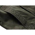 Veste Cargo Homme Stylée – Col Montant et Poches Style Militaire - image 2