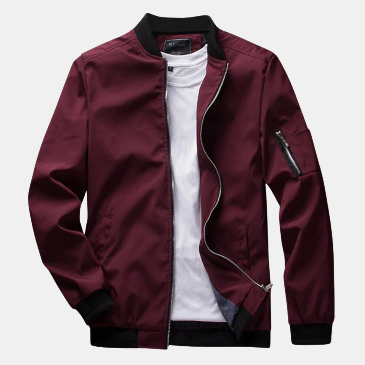 Veste d'été légère, classique et moderne pour hommes - Bourgogne