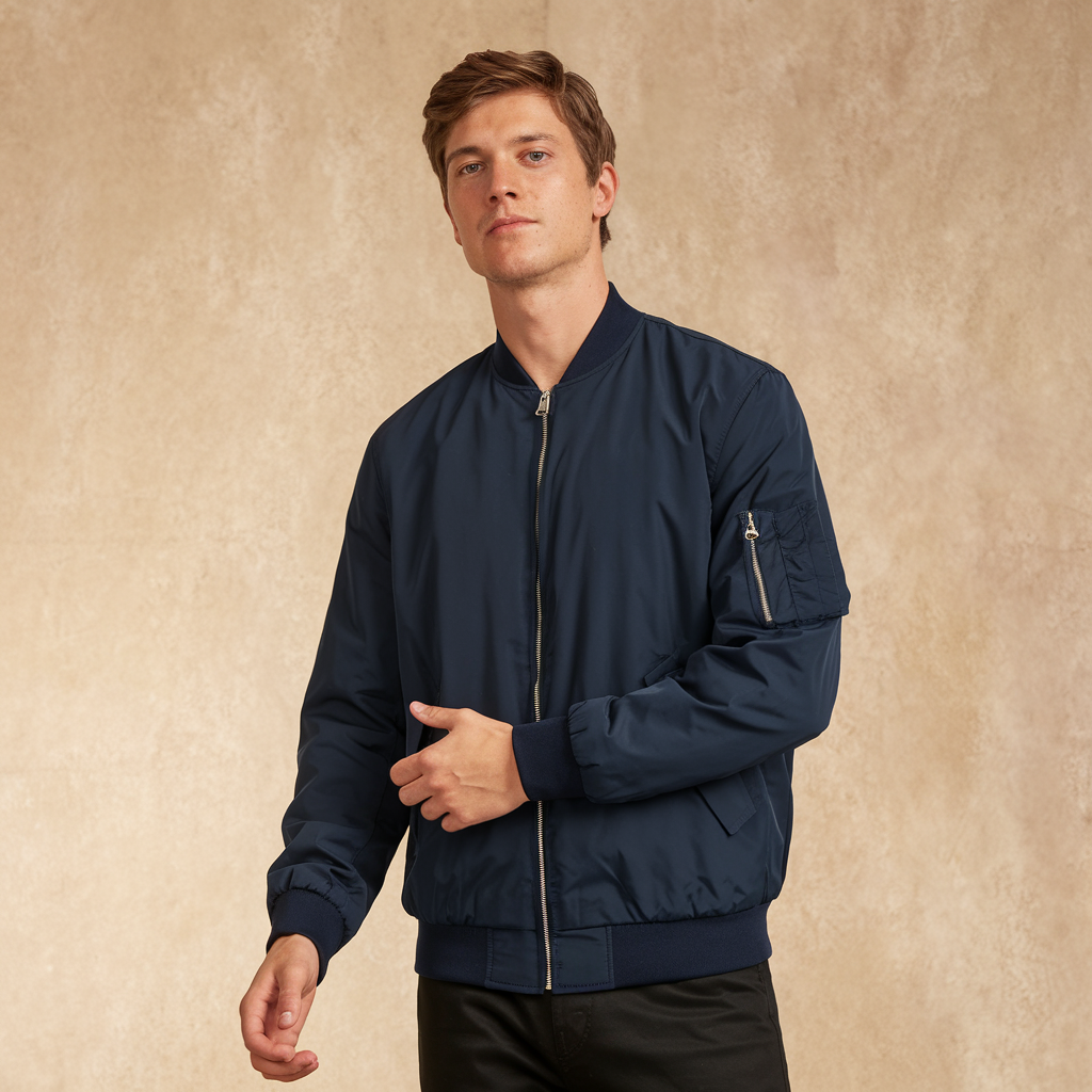Veste d'hiver coupe-vent moderne pour hommes - image 1