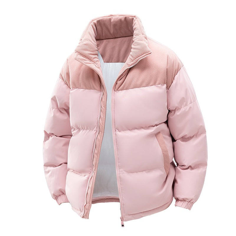 Veste Doudoune Hivernale Premium pour Homme – Manteau Chaud avec Capuche Amovible - Rose