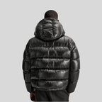 Veste Doudoune Noire Premium Pour Hommes – Parka Hivernale Isolée Avec Fermeture Éclair - image 2