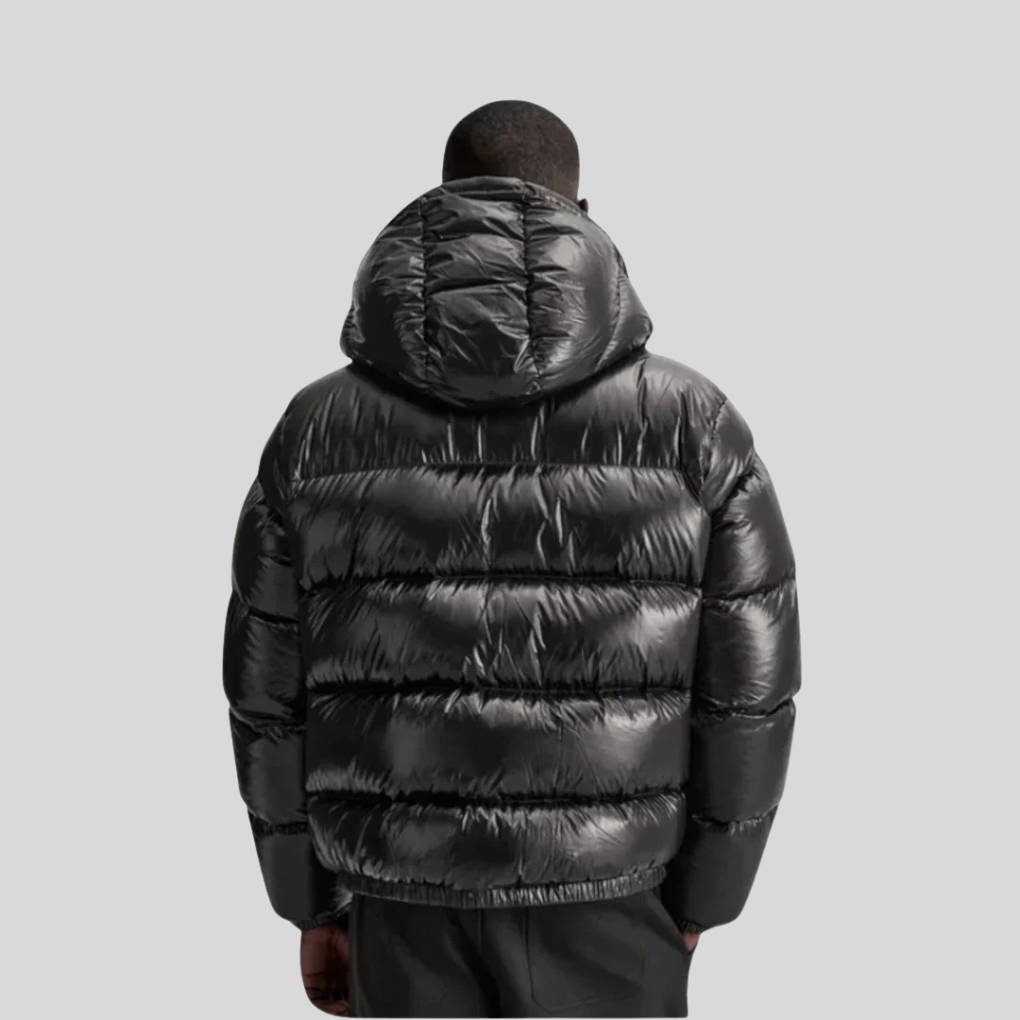 Veste Doudoune Noire Premium Pour Hommes – Parka Hivernale Isolée Avec Fermeture Éclair - image 2