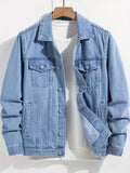 Veste en jean homme - Bleu clair