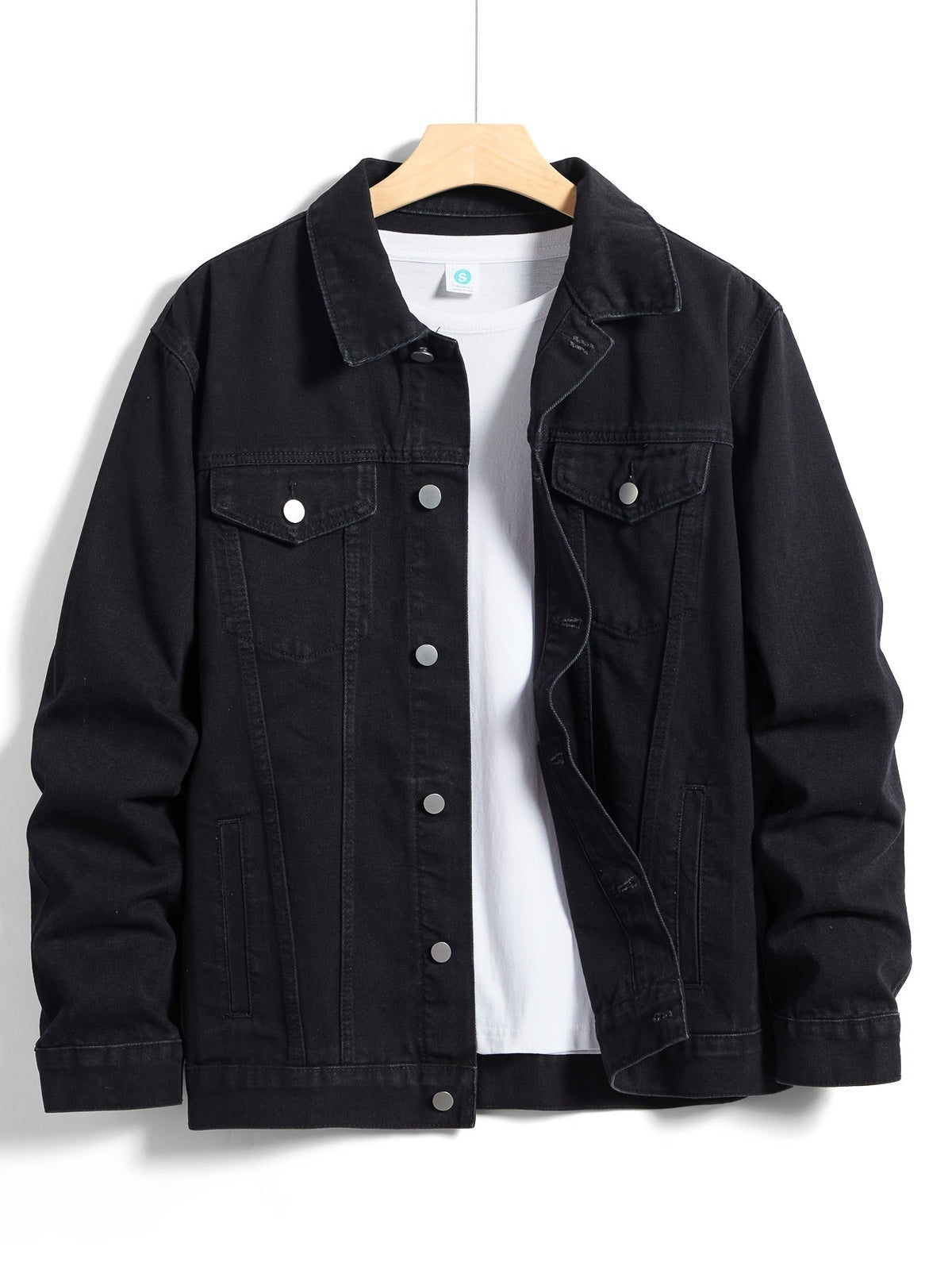 Veste en jean homme - Noir