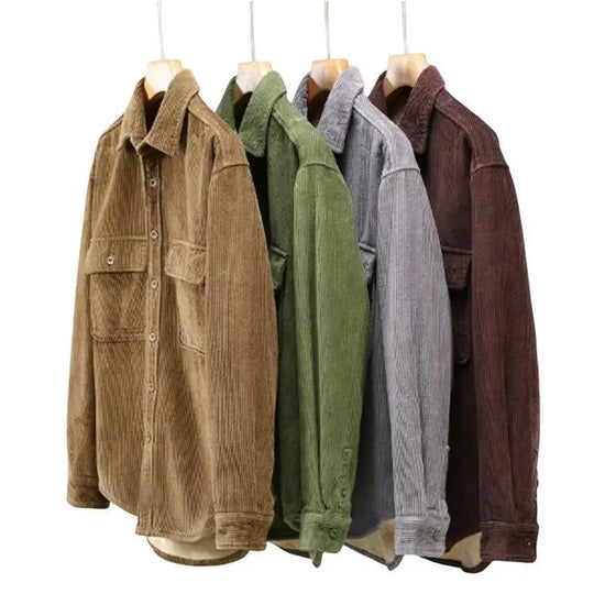 Veste en Polaire - Classique - Côtelée - Idéale pour l’Hiver - image 1