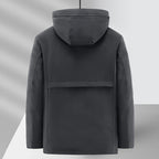Veste Hivernale Premium à Capuche pour Homme – Manteau Zippé Ample Doublé Polaire - image 3