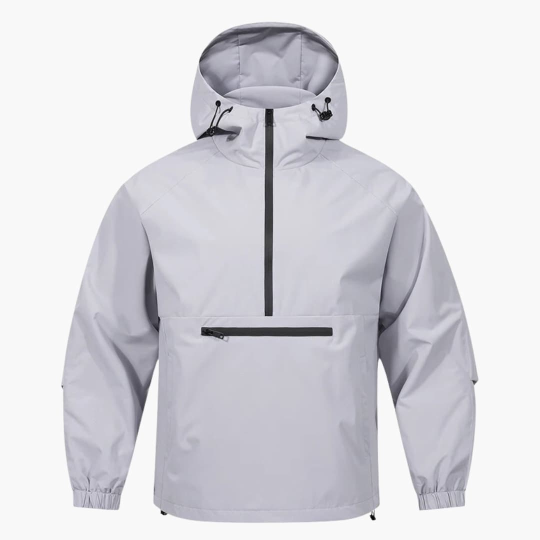 Veste Homme à Capuche Confortable – Extérieur Doux avec Poche Poitrine - Violet