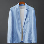 Veste homme col à revers - Bleu clair