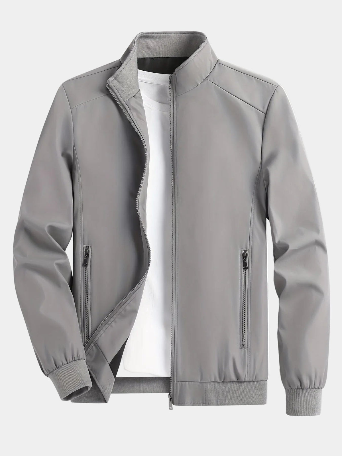 Veste homme col montant - Gris