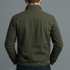 Veste homme en coton style vintage - Zippee et decontractee - image 4