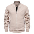 Veste Homme Isolée avec Capuche – Extérieur Zippé Confortable et Stylé - Beige
