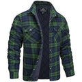 Veste Homme Luxueuse Ajustée à Carreaux – Confort et Style Élégant - Vert