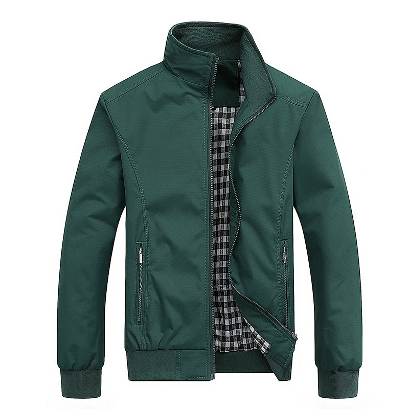 Veste Légère Homme à Col Montant – Style Décontracté et Élégant - image 1