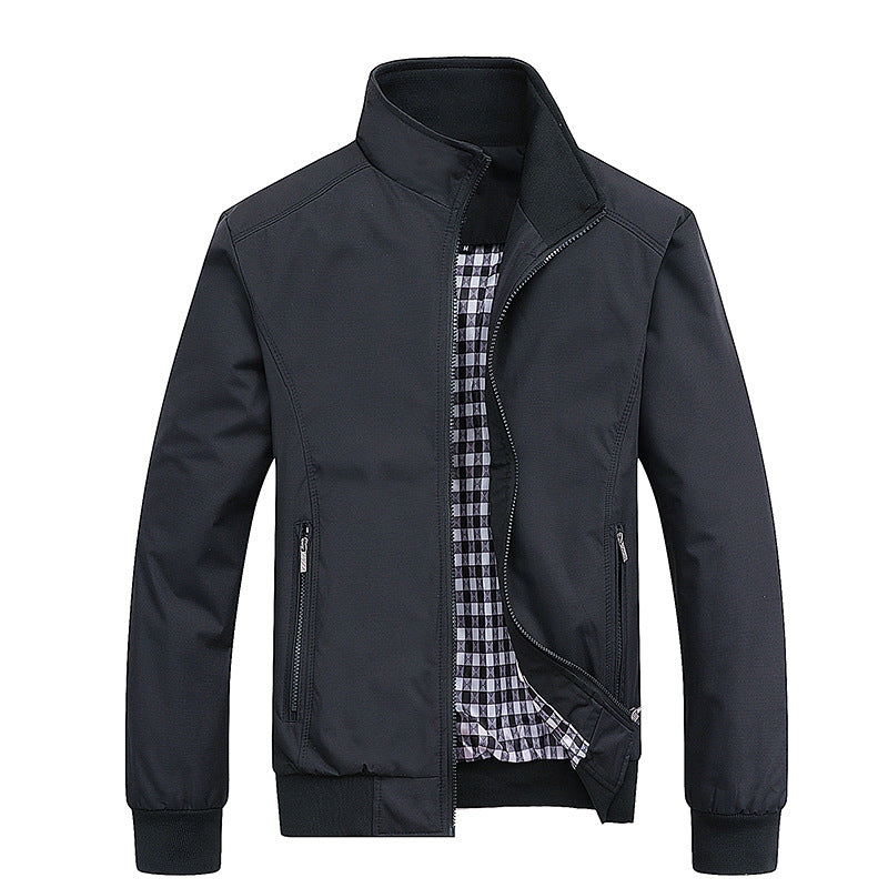 Veste Légère Homme à Col Montant – Style Décontracté et Élégant - image 4