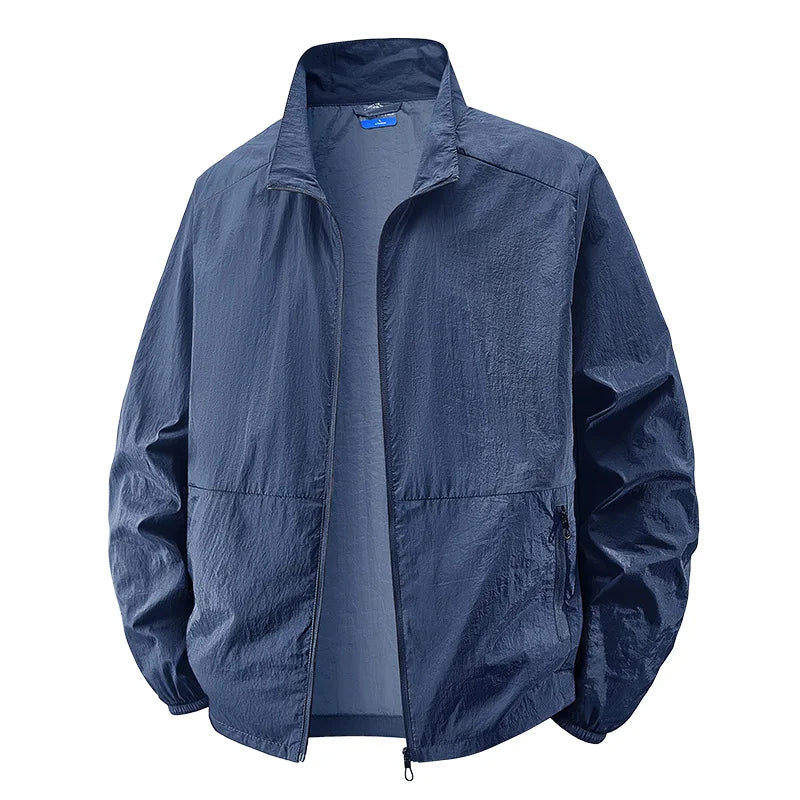 Veste legere homme multi poches - Pratique et moderne - Bleu marine